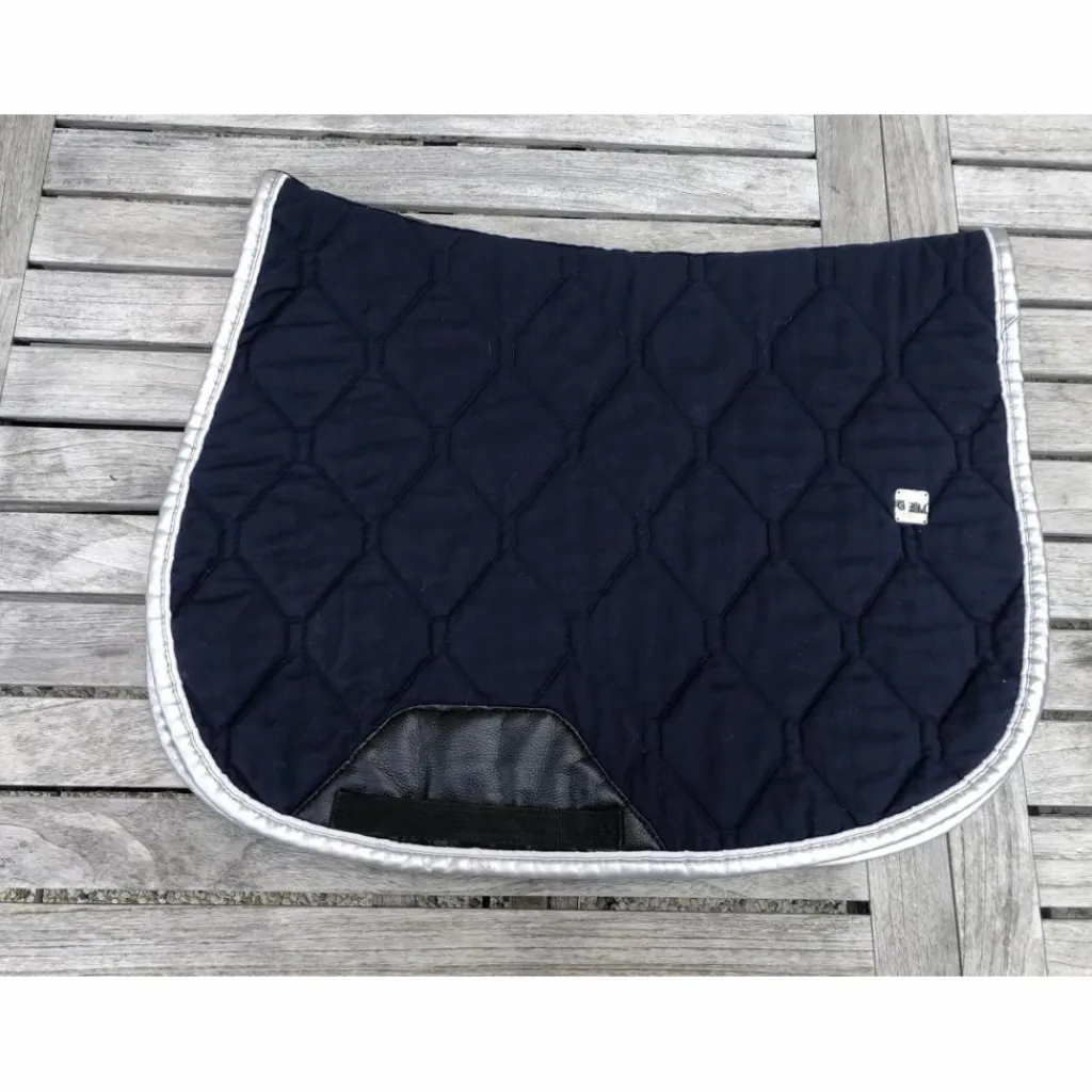 GEM Tapis>Tapis bleu marine et argenté