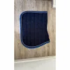 Harcour Tapis>Tapis marine, bleu roi et argenté
