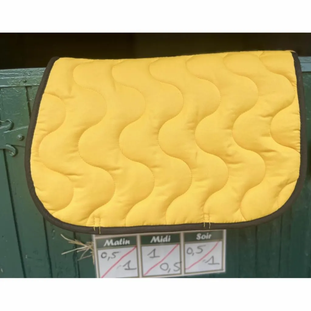 Equitheme Tapis>Tapis jaune équitheme