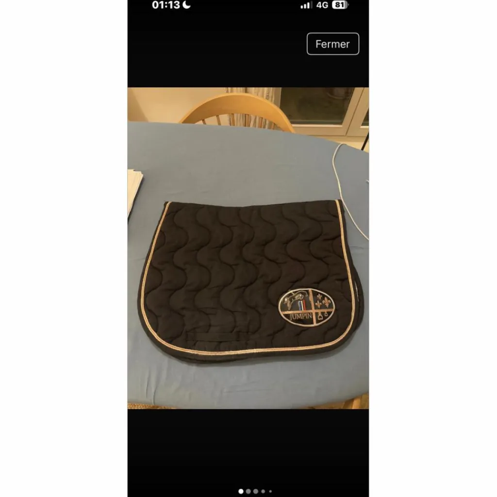 Herve Godignon - Jump'in Tapis>tapis jumpin noir et rose gold