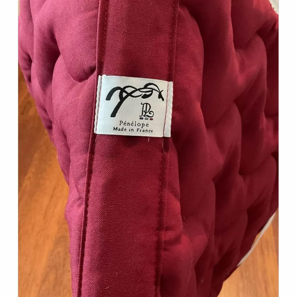 Penelope Leprevost Tapis>Tapis Pénélope rouge bordeaux