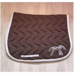 Penelope Leprevost Tapis>Tapis Pénélope taupe et blanc