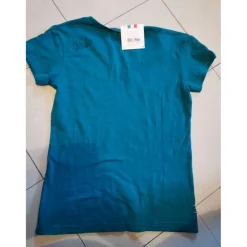 Tee shirt femme neuf flag and cup turquoise*Flags and Cup Hot