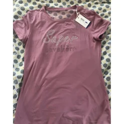 Tee shirt rose*Equitheme Clearance