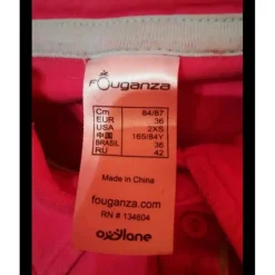 Fouganza Polos / Tshirts Équitation>Tee-shirt rose