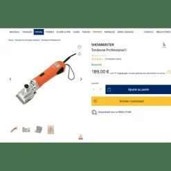Tondeuse Showmaster*- Marque inconnue - Sale