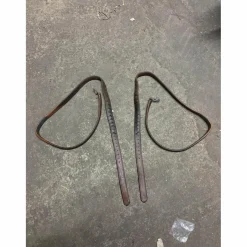 Delgrange Etrivières>Étrivières Bruno en cuir havane 135cm