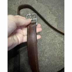 Delgrange Etrivières>Étrivières Bruno en cuir havane 135cm