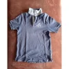 Fouganza Polos / Tshirts Équitation>T-shirt bleu manches courtes