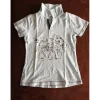 T-shirt bleu manches courtes*Fouganza Sale