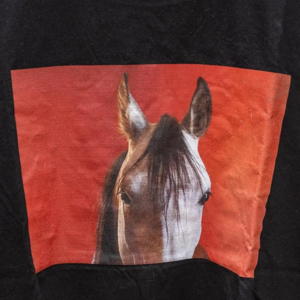 - Marque inconnue - Polos / Tshirts Équitation>T-shirt cheval - noir - équitation - Taille XS - neuf