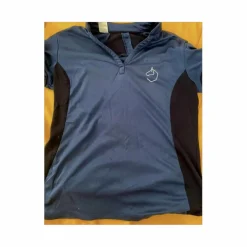 Fouganza Polos / Tshirts Équitation>T-shirt bleu marine