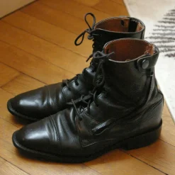 Euroriding Boots>Vends boots équitation (travail et concours), taille 36, noire