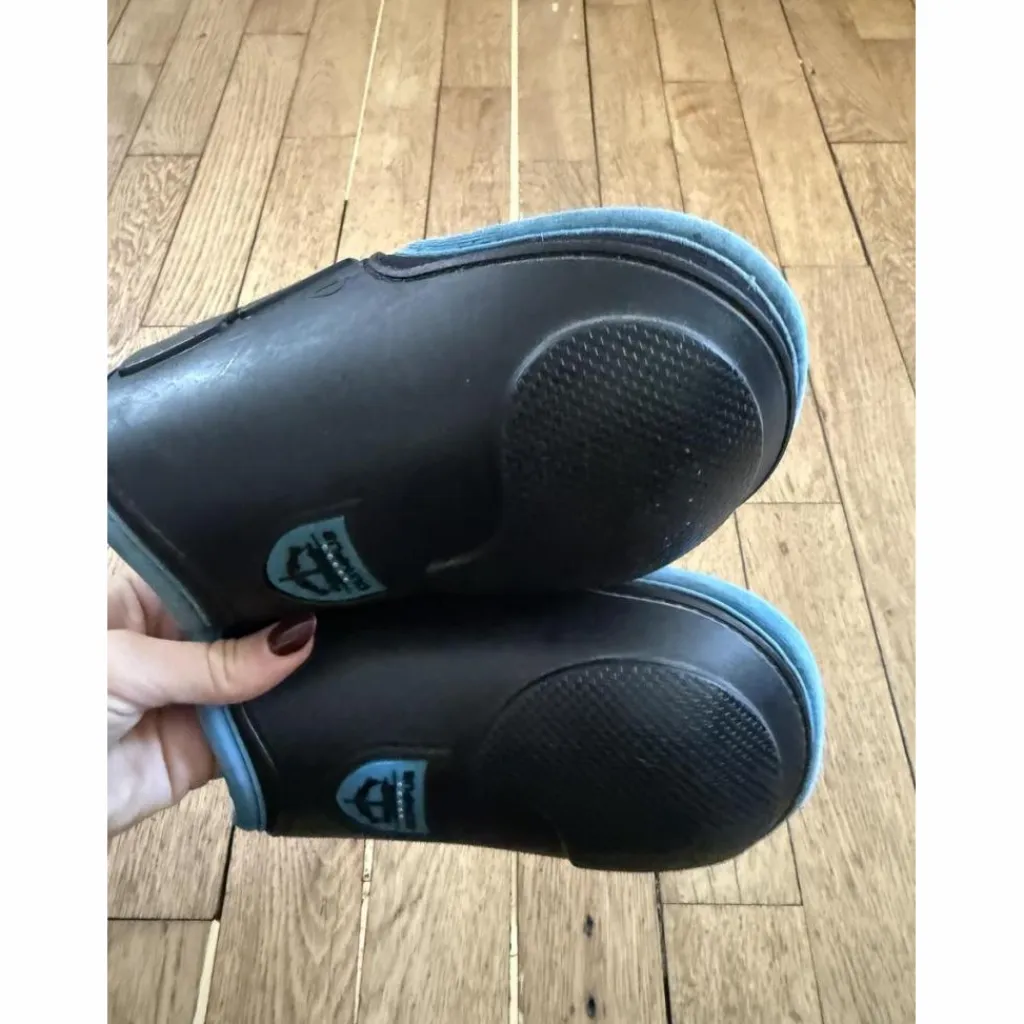 Veredus Travail>– Protège-Boulets Olympus Color Edition Noir / Bleu taille L
