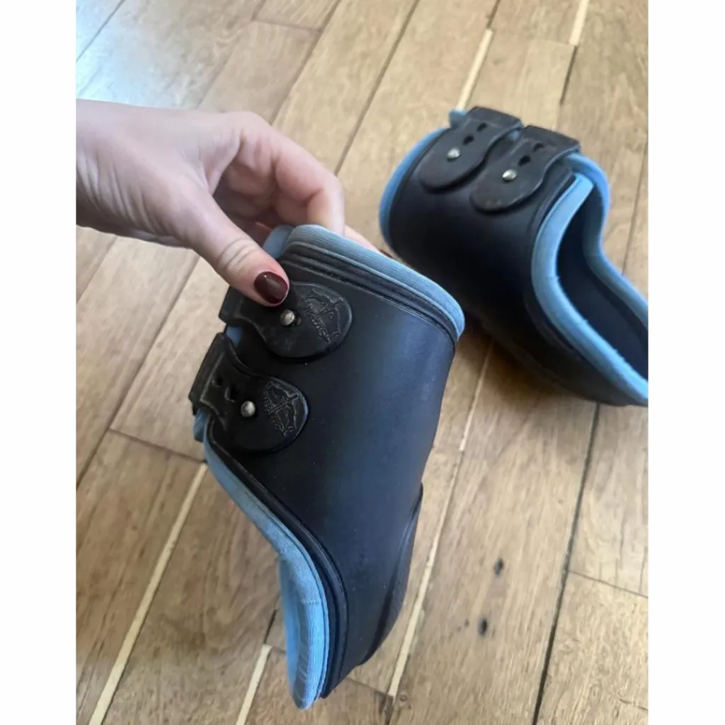 Veredus Travail>– Protège-Boulets Olympus Color Edition Noir / Bleu taille L