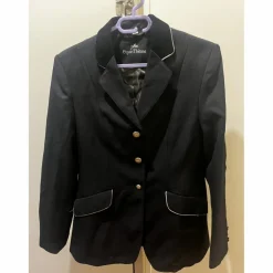Veste bleu marine col velours EQUI THEME taille 38*Equitheme Discount