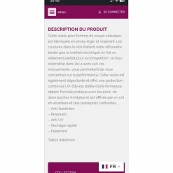 Veste Concours Femme Bordeaux*Cavalleria Toscana Outlet
