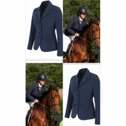 Equitheme Vestes De Concours>Veste de concours marine