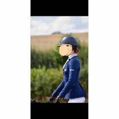 Veste de concours bleue et grise*FHorse New