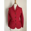 Veste de concours rouge T38*Le Sabotier