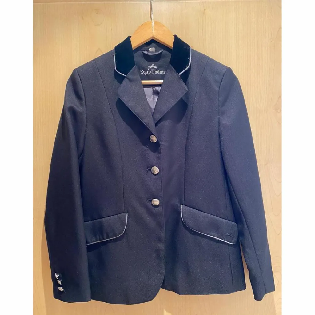 Veste de concours noire*Equitheme New
