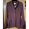 Penelope Leprevost Vestes De Concours>veste de concours Pénélope prune
