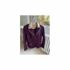 Ju & Pa Vestes De Concours>Veste de concours Prune