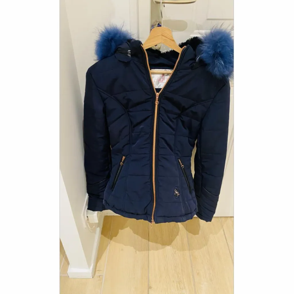 Ju & Pa Manteaux, Vestes Et Doudounes>Veste Ju et Pa tailles bleu marine