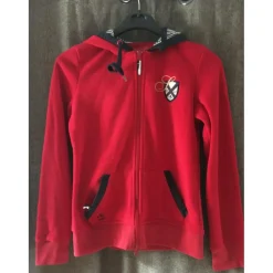 Veste polaire capuche rouge*Steeds Clearance