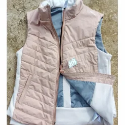 Veste sans manche rose*Fouganza