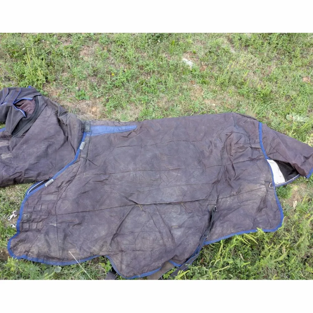 Weatherbeeta Couvertures>couverture imperméable+couvre cou 220g 1680D taille 5'9 125cm