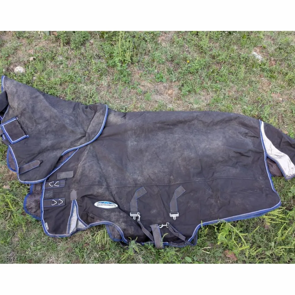 Weatherbeeta Couvertures>couverture imperméable+couvre cou 220g 1680D taille 5'9 125cm